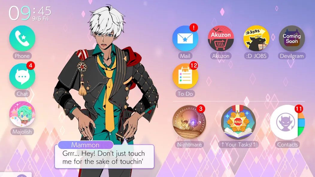 Obey Me! Anime Otome Sim Game [MOD: безлимитные деньги и подарки] Screenshot 5