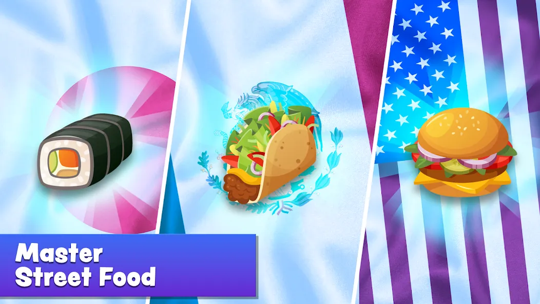 Food Truck Chef™ Cooking Games [MOD: много денег и все уровни открыты] Screenshot 5