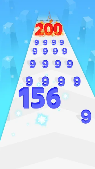 Number Merge: Run Master 3D [MOD: безлимитные деньги и все уровни] Screenshot 3