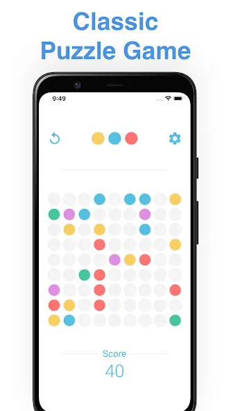 Color Lines [MOD: без рекламы и все уровни открыты] Screenshot 1