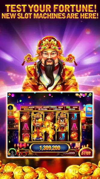 Cash Bay Casino - Slots game [MOD: безлимитные монеты и бесплатные вращения] Screenshot 2