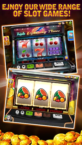 Cash Bay Casino - Slots game [MOD: безлимитные монеты и бесплатные вращения] Screenshot 3