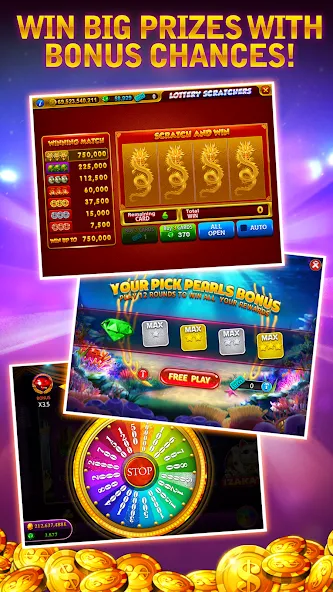 Cash Bay Casino - Slots game [MOD: безлимитные монеты и бесплатные вращения] Screenshot 4