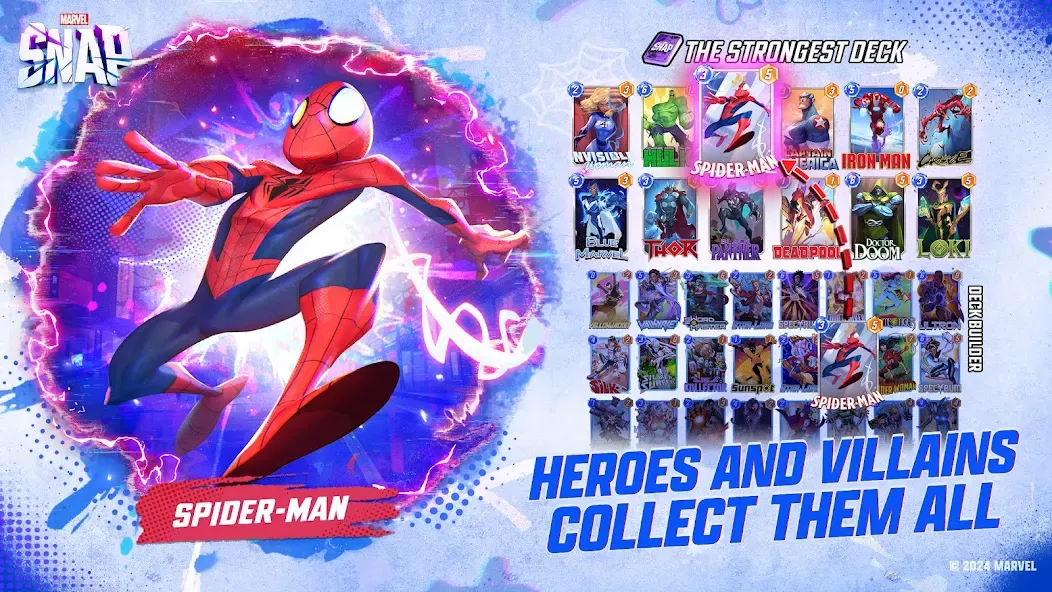 MARVEL SNAP [MOD: безлимитные ресурсы и все карты] Screenshot 3