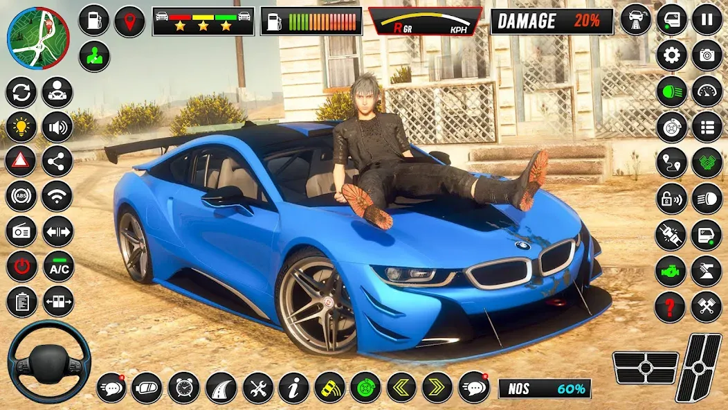 Real Car Parking Hard Car Game [MOD: безлимитные деньги и все машины открыты] Screenshot 1
