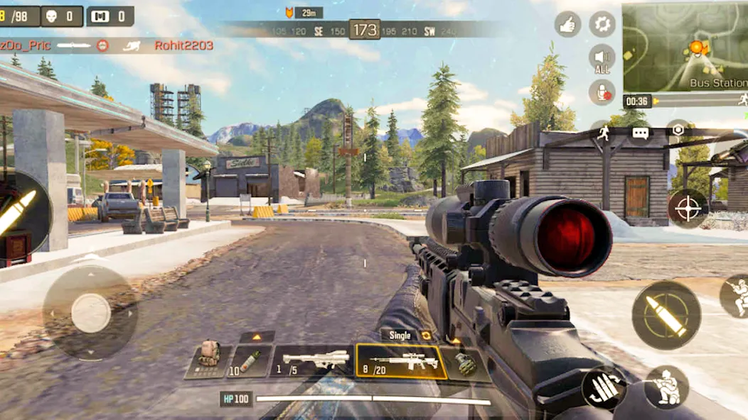 Cover Target: Offline Sniper [MOD: безлимитные патроны и точная стрельба] Screenshot 2