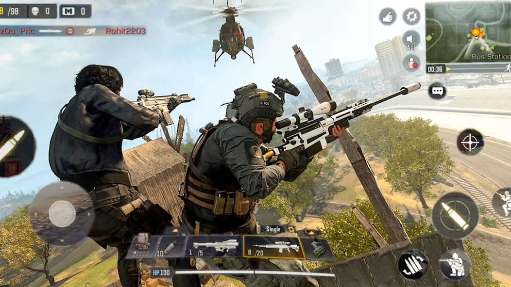 Cover Target: Offline Sniper [MOD: безлимитные патроны и точная стрельба] Screenshot 3