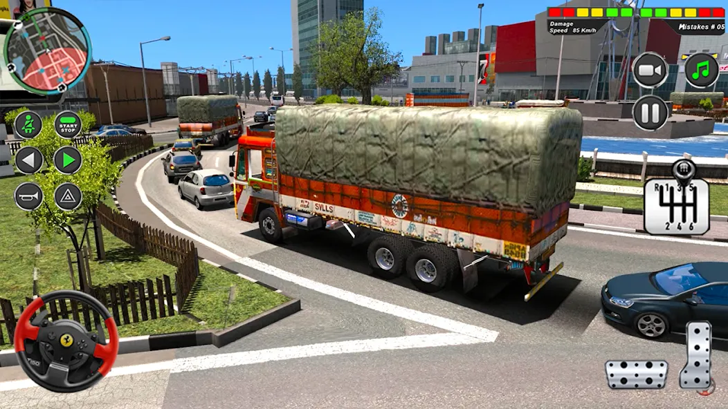 Indian Heavy Truck Delivery 3D [MOD: безлимитные деньги и все грузовики] Screenshot 4