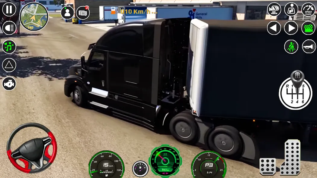 American Cargo City Driving 3D [MOD: безлимитные деньги и все грузовики] Screenshot 4
