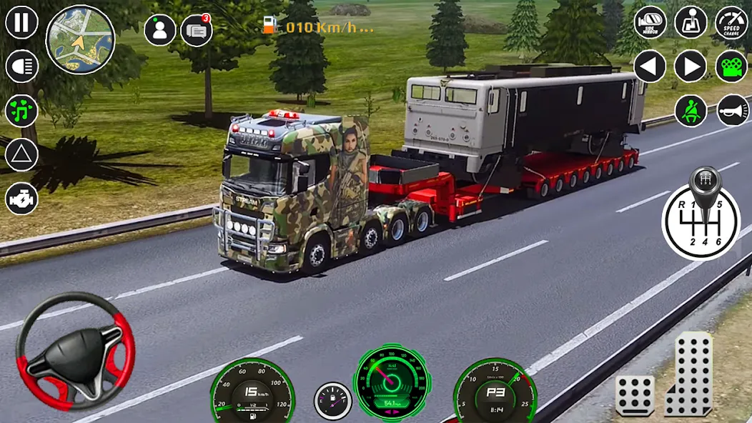 American Cargo City Driving 3D [MOD: безлимитные деньги и все грузовики] Screenshot 5