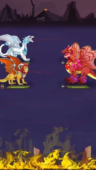 Dragon Master Adventure [MOD: бесконечные ресурсы и мощные драконы] Screenshot 4