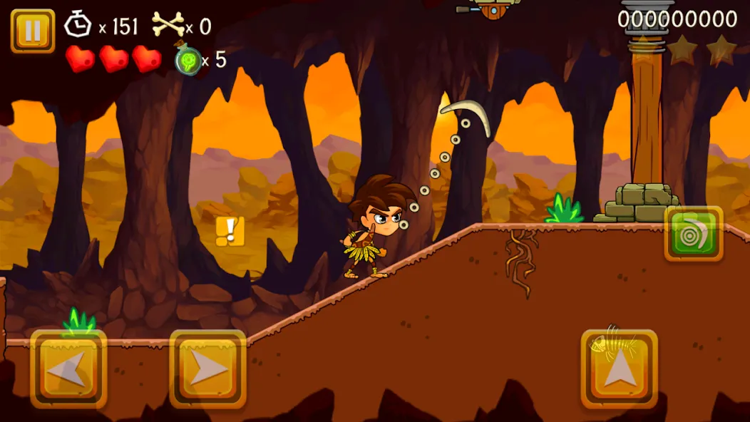 Super Warrior Dino Adventures [MOD: безлимитные монеты и открытые уровни] Screenshot 2