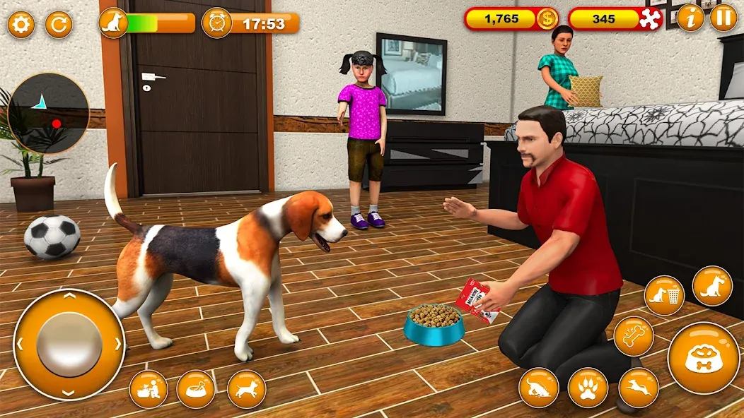 Pet Dog Family Adventure Games [MOD: безлимитные деньги и все питомцы открыты] Screenshot 3
