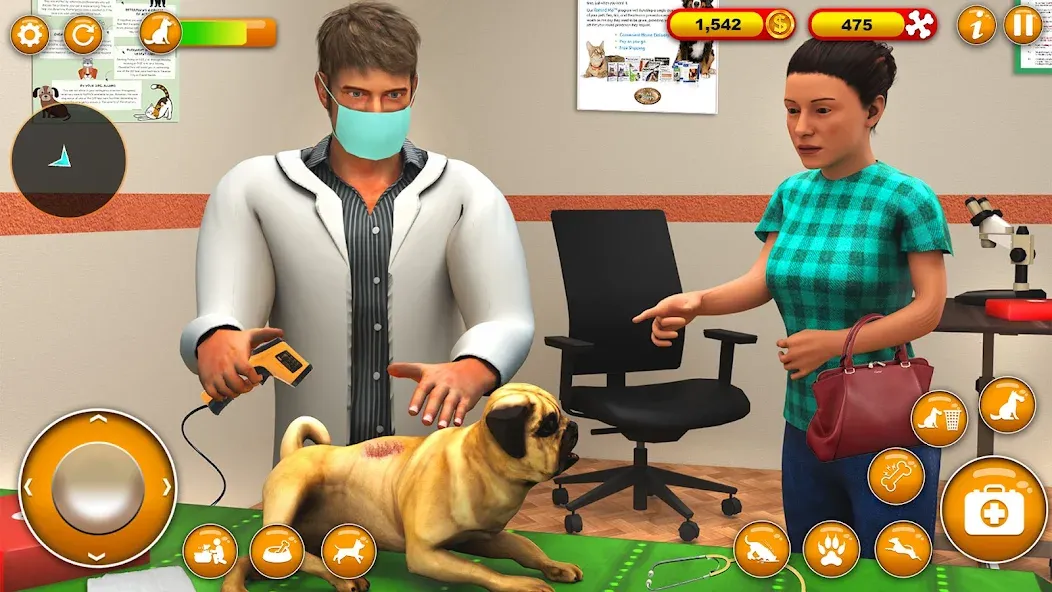 Pet Dog Family Adventure Games [MOD: безлимитные деньги и все питомцы открыты] Screenshot 4