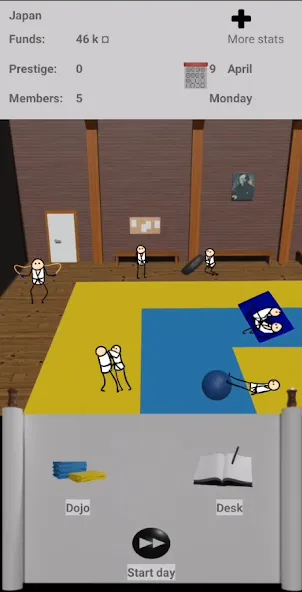 My Judo Dojo [MOD: безлимитные деньги и навыки дзюдо] Screenshot 3