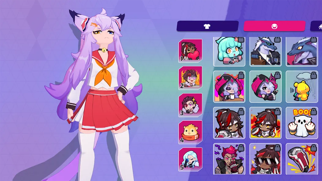 Omega Strikers [MOD: безлимитные деньги и все улучшения] Screenshot 2
