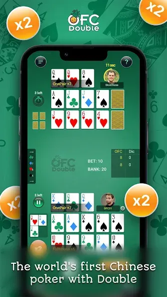 OFC Double [MOD: бесконечные очки и открытые режимы] Screenshot 1