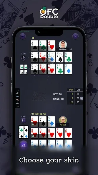 OFC Double [MOD: бесконечные очки и открытые режимы] Screenshot 2
