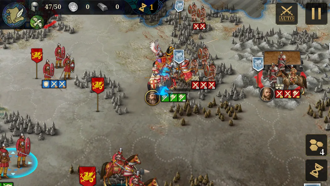 European War 7: Medieval [MOD: безлимитные ресурсы и открыты все уровни] Screenshot 1