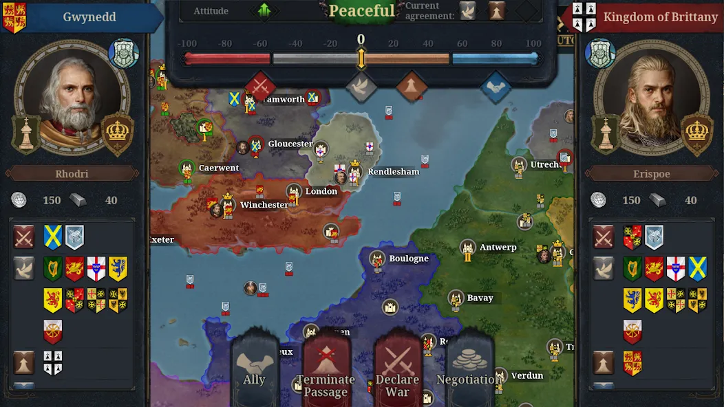 European War 7: Medieval [MOD: безлимитные ресурсы и открыты все уровни] Screenshot 3