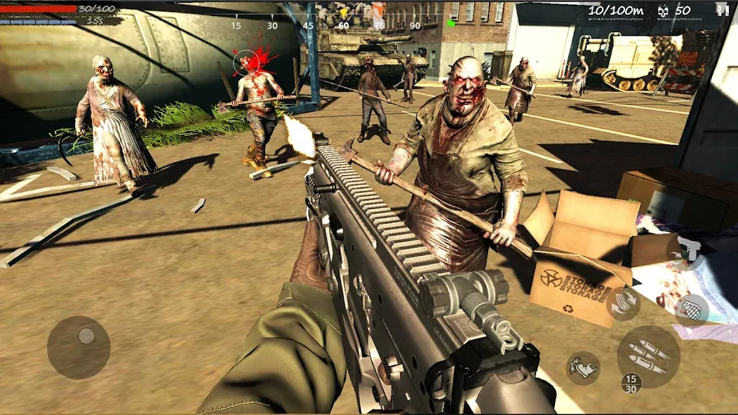 Zombie Game:Trigger Survivor [MOD: много денег и ресурсов] Screenshot 2