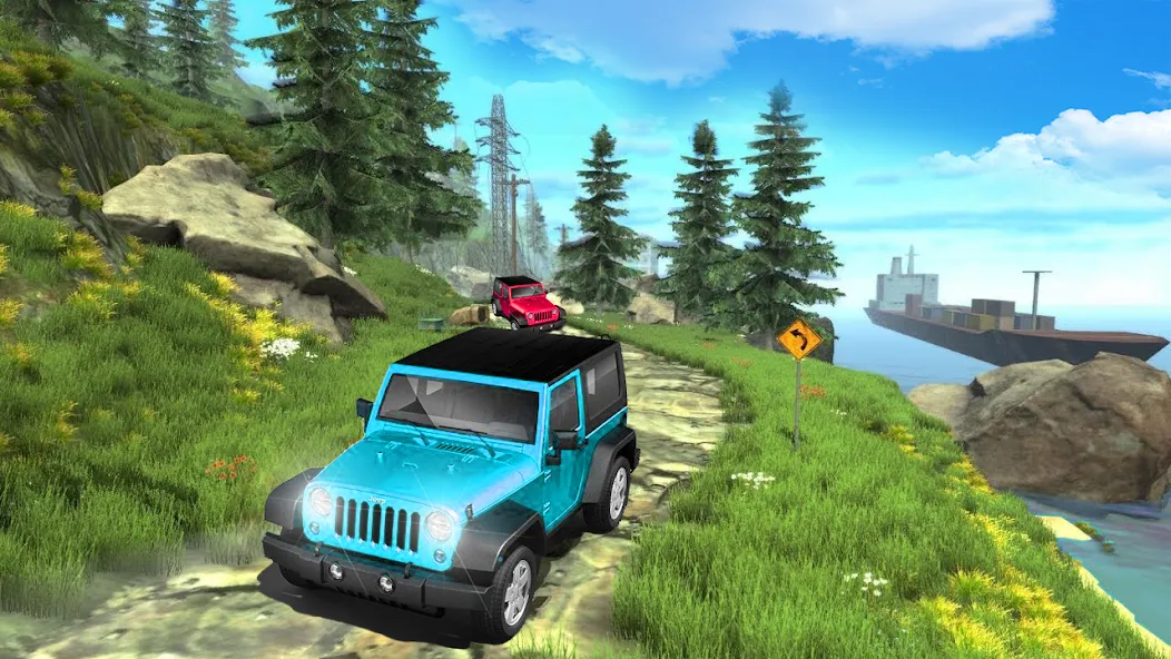 4X4 Offroad SUV Driving Games [MOD: безлимитные деньги и все машины открыты] Screenshot 3