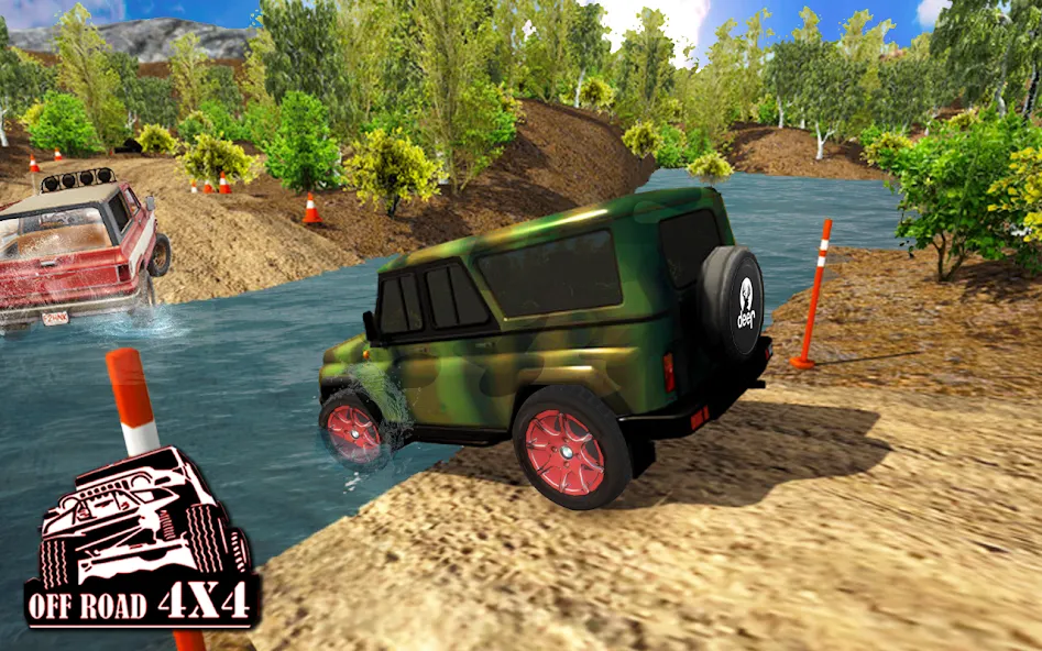 Offroad Jeep Racing Extreme [MOD: безлимитные деньги и топливо] Screenshot 3