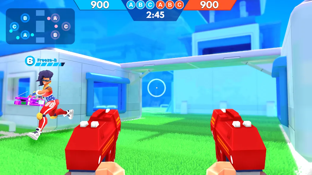FRAG Pro Shooter [MOD: безлимитные деньги и все герои] Screenshot 1