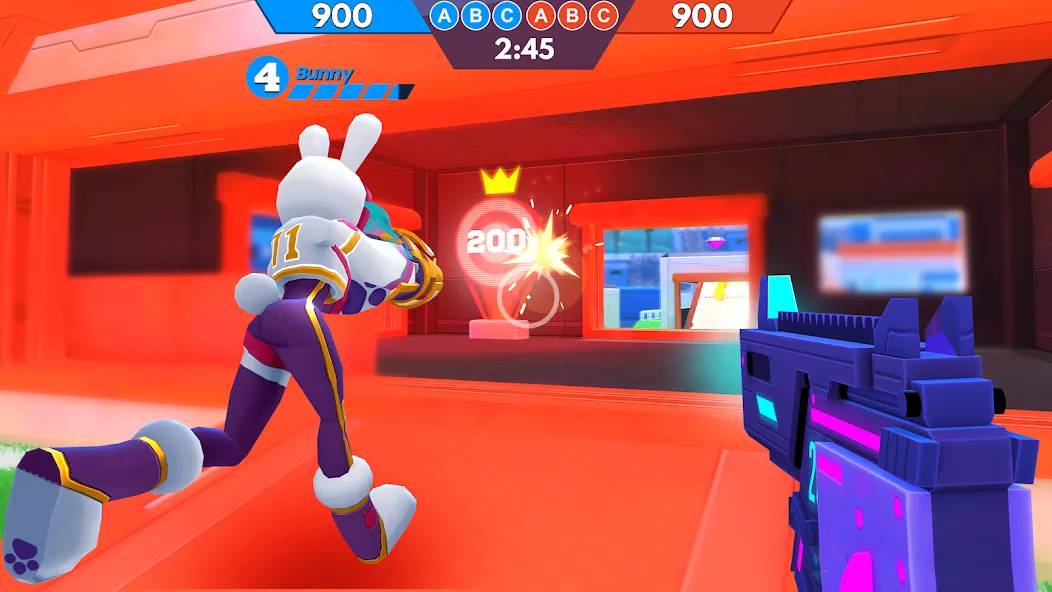 FRAG Pro Shooter [MOD: безлимитные деньги и все герои] Screenshot 4