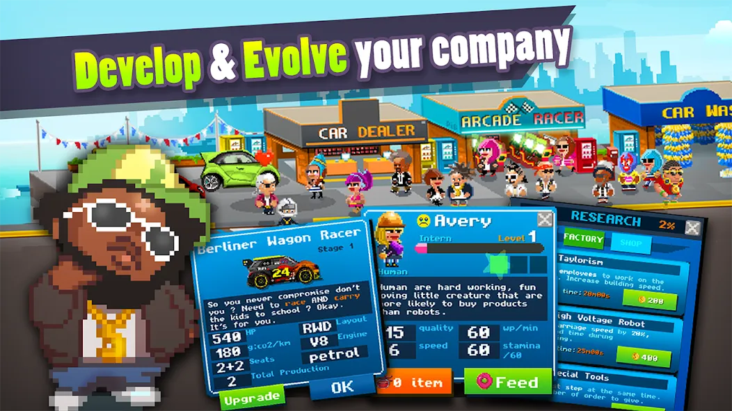 Motor World Car Factory [MOD: безлимитные деньги и все машины открыты] Screenshot 4