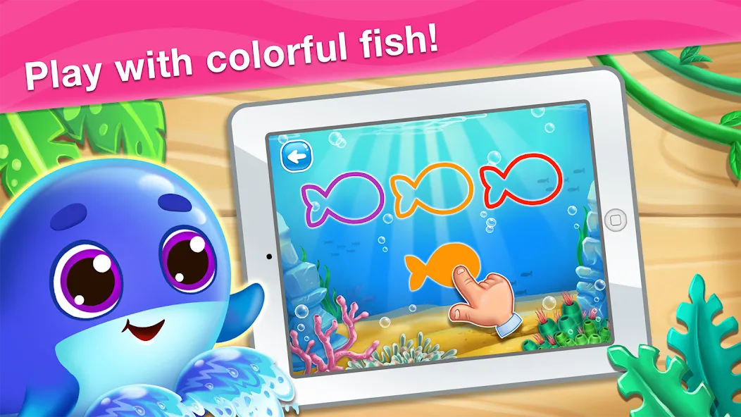 Colors learning games for kids [MOD: все цвета и уровни открыты] Screenshot 2