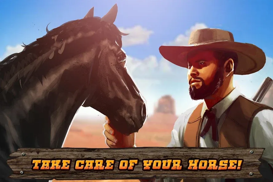 Cowboys Horse Racing Derby [MOD: безлимитные деньги и ускоренная лошадь] Screenshot 2