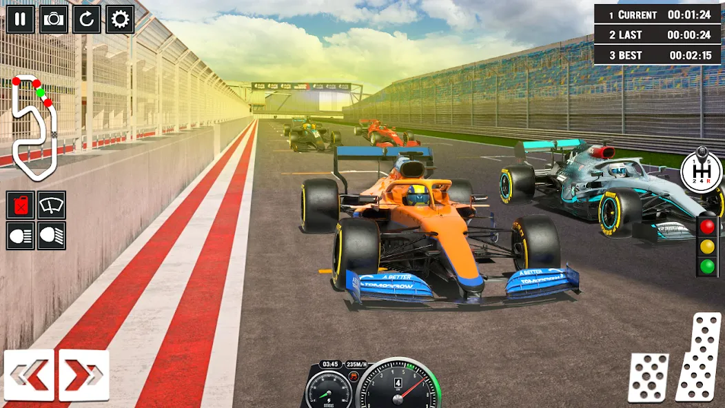 Formula Racing Car Racing Game [MOD: без рекламы и много денег] Screenshot 1
