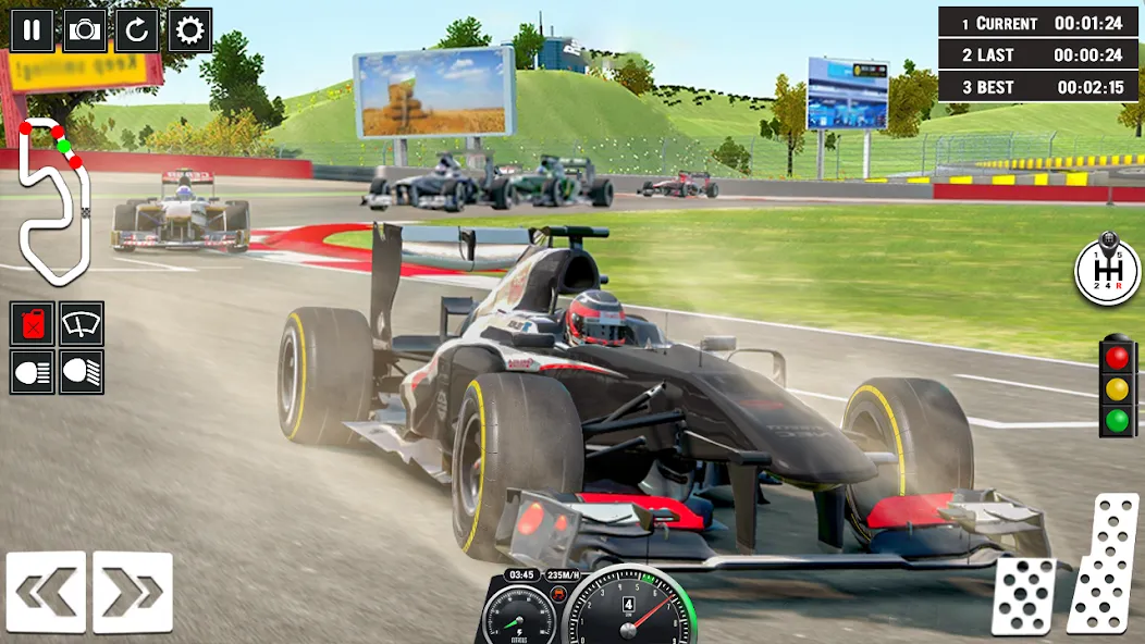 Formula Racing Car Racing Game [MOD: без рекламы и много денег] Screenshot 2