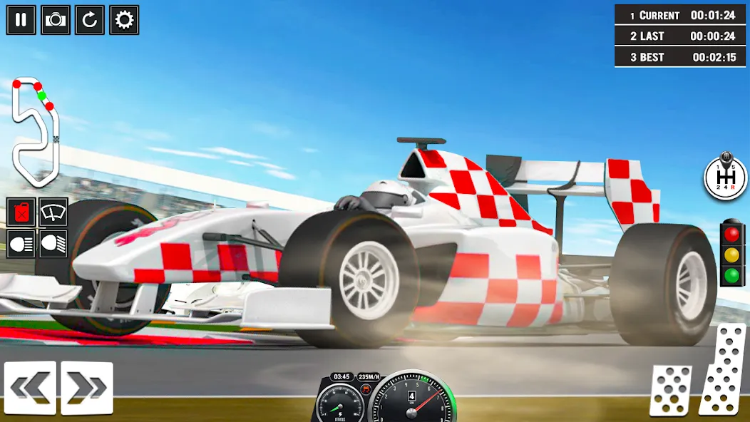 Formula Racing Car Racing Game [MOD: без рекламы и много денег] Screenshot 4