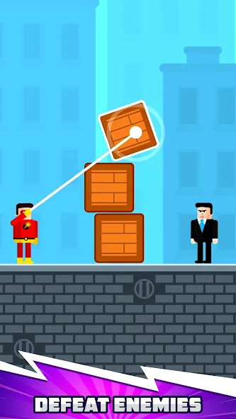 The Superhero League [MOD: безлимитные монеты и все герои открыты] Screenshot 1