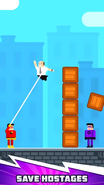 The Superhero League [MOD: безлимитные монеты и все герои открыты] Screenshot 3