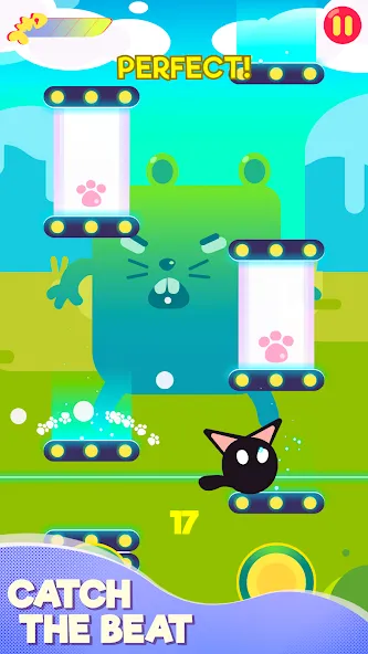 Cringe the Cat - Music Game [MOD: безлимитные ноты и все уровни] Screenshot 1