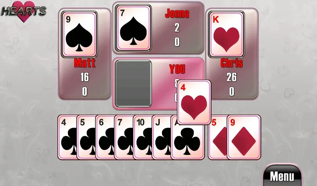 Hearts [MOD: без рекламы и все функции открыты] Screenshot 3