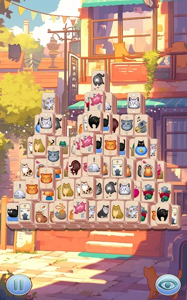 Mahjong 3 [MOD: безлимитные подсказки и отмена ходов] Screenshot 2