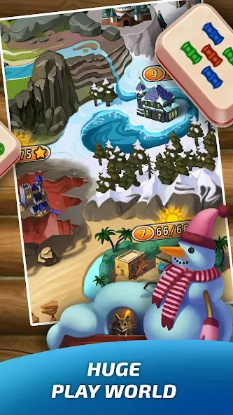 Mahjong Village [MOD: безлимитные монеты и подсказки] Screenshot 4