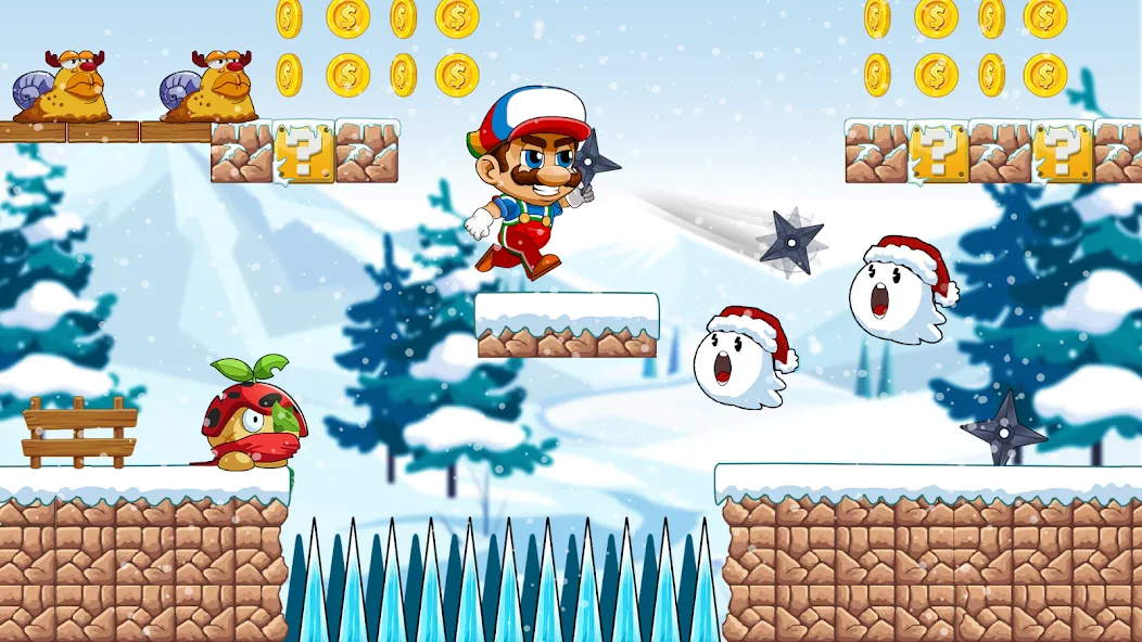 Super Bean Bros: Running Games [MOD: безлимитные монеты и все уровни] Screenshot 4