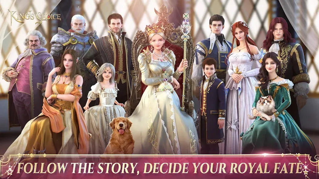 King's Choice [MOD: безлимитные ресурсы и алмазы] Screenshot 1