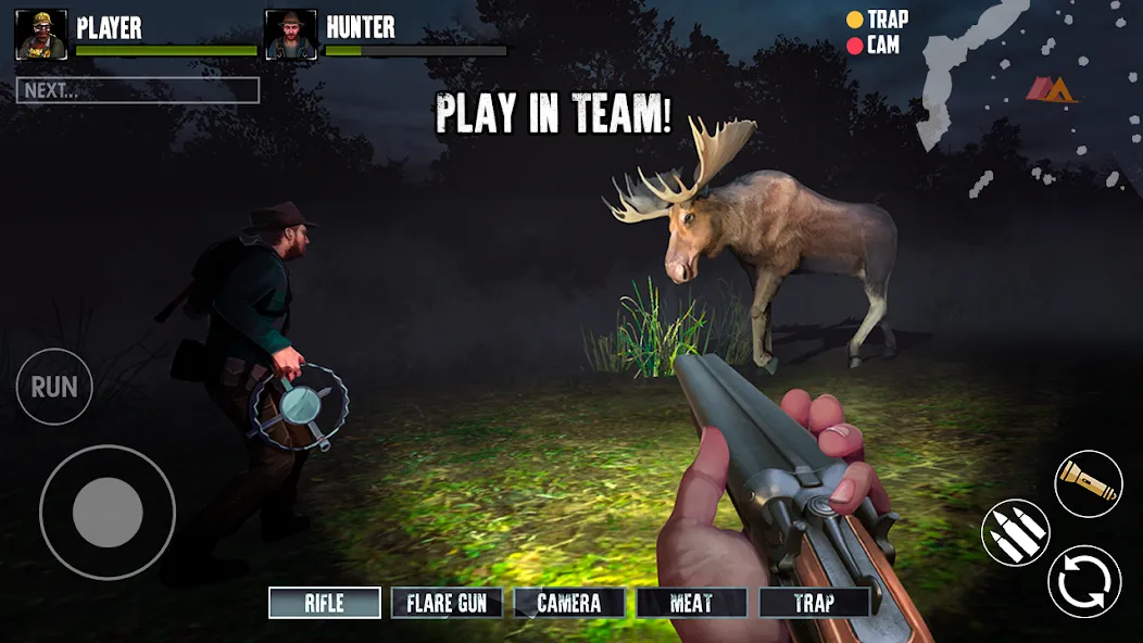 BIGFOOT: Yeti Hunt Multiplayer [MOD: безлимитные деньги и оружие] Screenshot 2