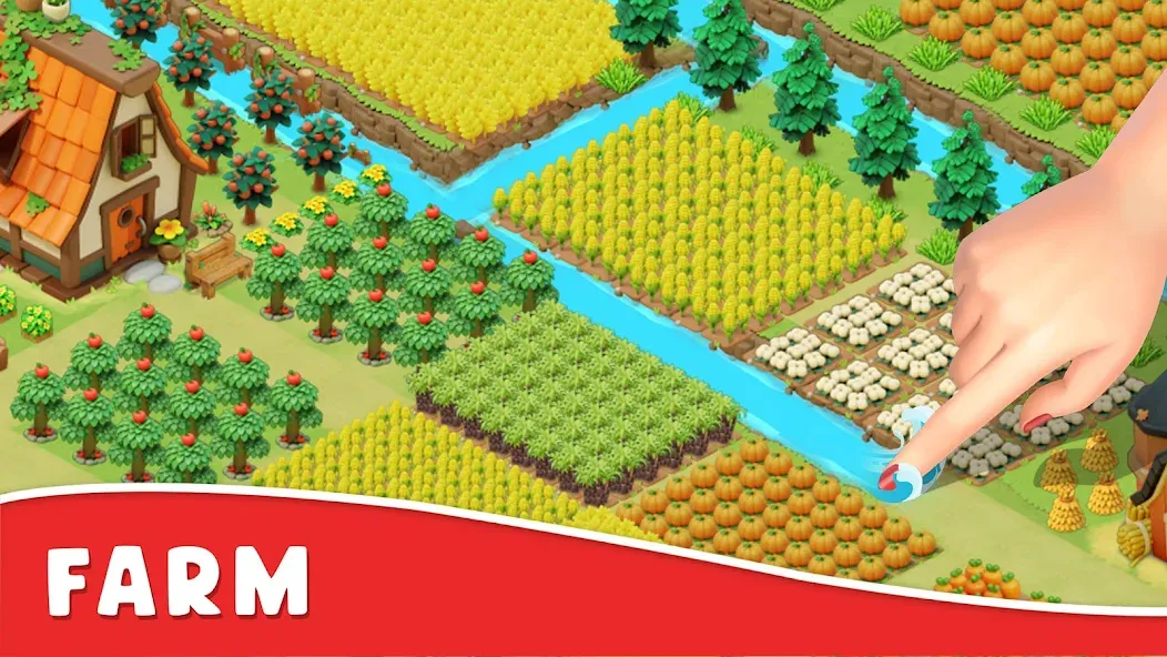 Coco Valley: Farm Adventure [MOD: безлимитные монеты и ресурсы] Screenshot 1