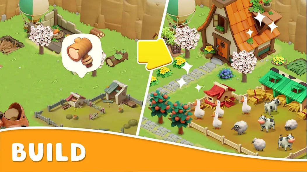 Coco Valley: Farm Adventure [MOD: безлимитные монеты и ресурсы] Screenshot 4