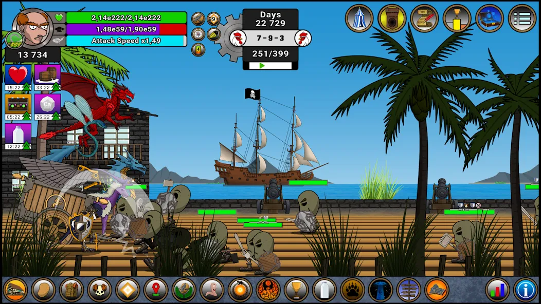 Farmer Against Potatoes Idle [MOD: безлимитные деньги и ресурсы] Screenshot 1