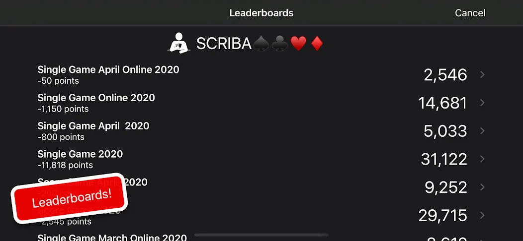 Scala 40 - Online or Alone [MOD: онлайн и офлайн режимы без ограничений] Screenshot 4