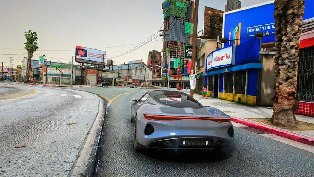Car Driving City Racing Games [MOD: безлимитные деньги и топливо] Screenshot 4
