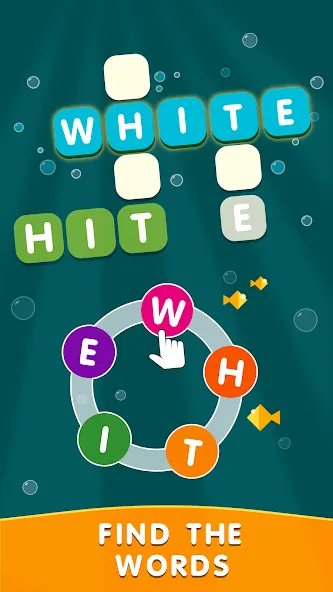 Crossword out of the words [MOD: безлимитные подсказки и открыты все уровни] Screenshot 1